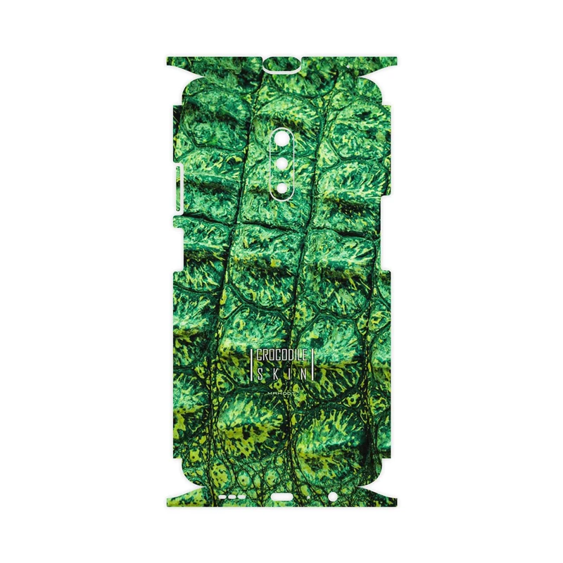 برچسب پوششی ماهوت مدل Crocodile Skin-FullSkin مناسب برای گوشی موبایل اپو Realme X