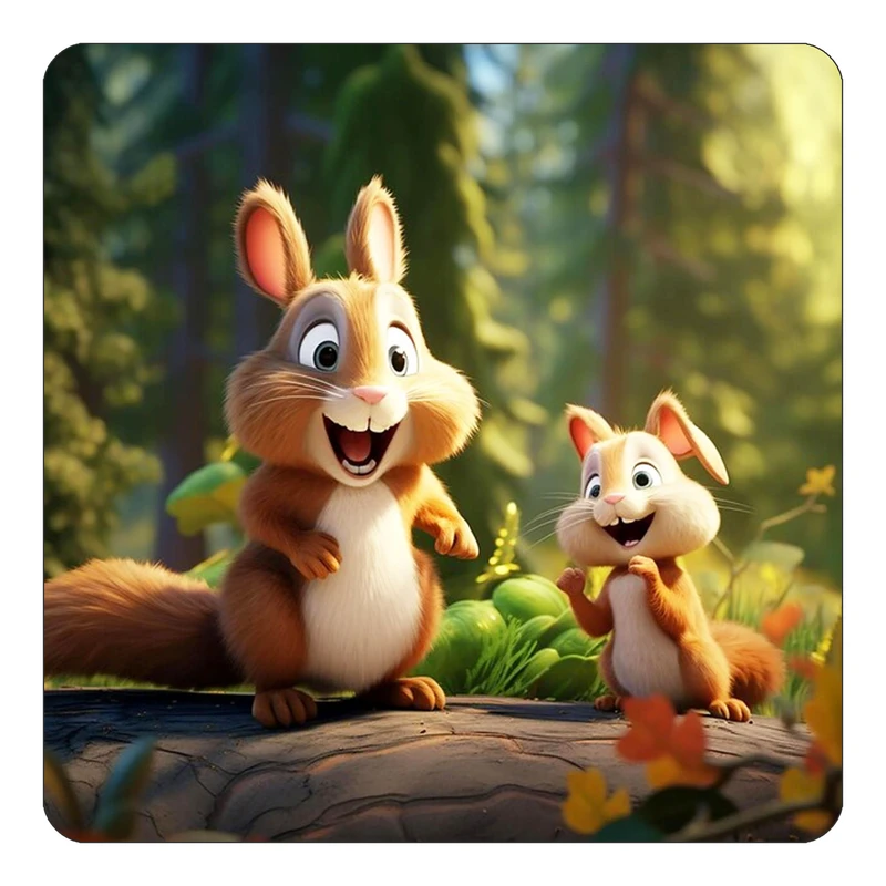 مگنت کاکتی طرح حیوانات کارتونی مدل mp28709