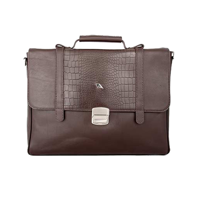 کیف اداری مردانه چرم مشهد مدل A0582-090