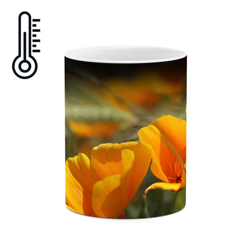 ماگ حرارتی کاکتی مدل گل کد mgh12008