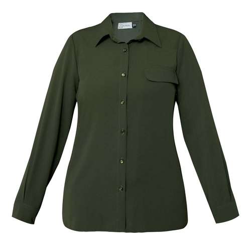 شومیز زنانه مدل هیمالیا رنگ سبز