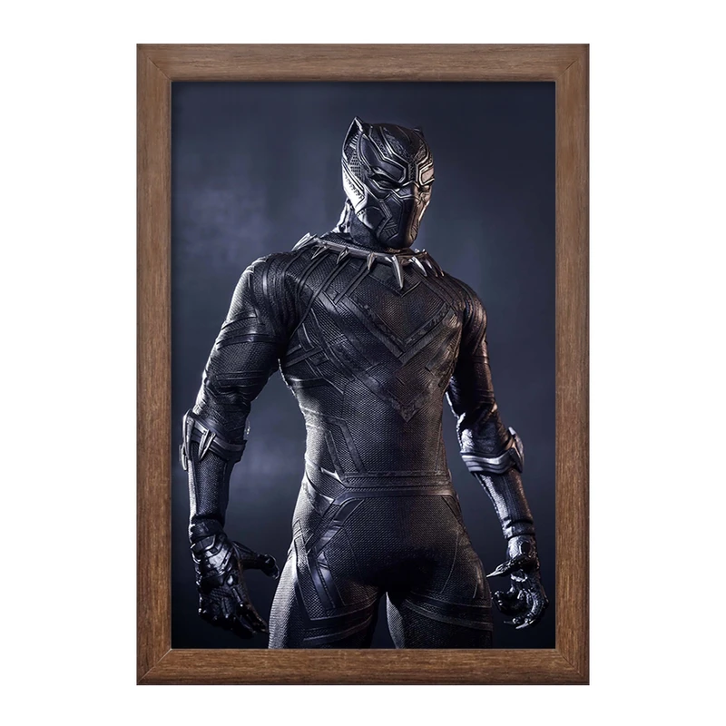 تابلو خندالو طرح پلنگ سیاه مارول Marvel  کد 19386