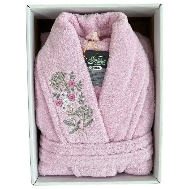 حوله پالتویی هوبی مدل یقه گلدوزی شده سایز 125