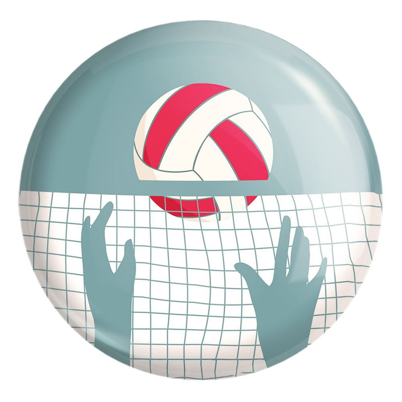 پیکسل خندالو طرح والیبال Volleyball کد 26407 مدل بزرگ