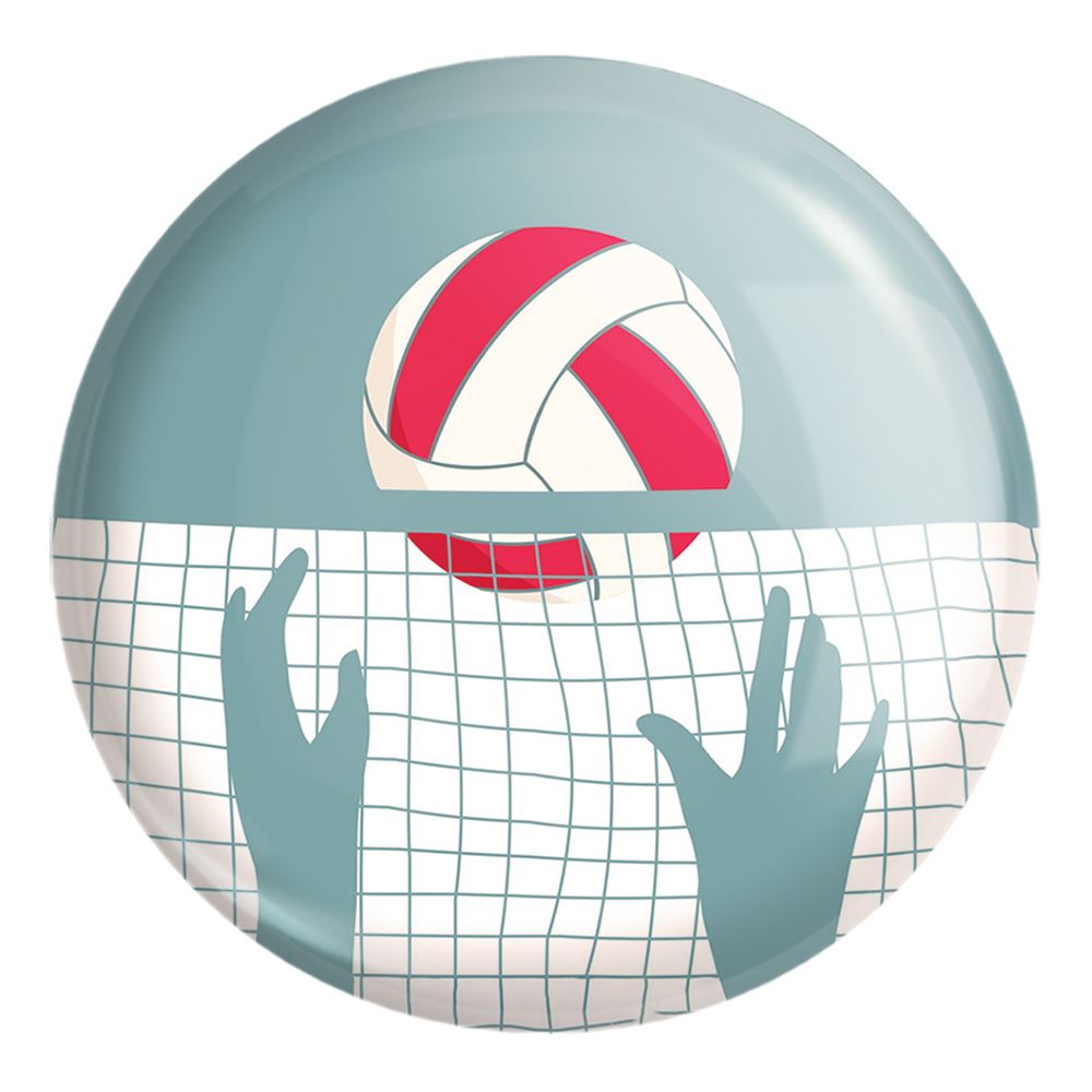 پیکسل خندالو طرح والیبال Volleyball کد 26407 مدل بزرگ