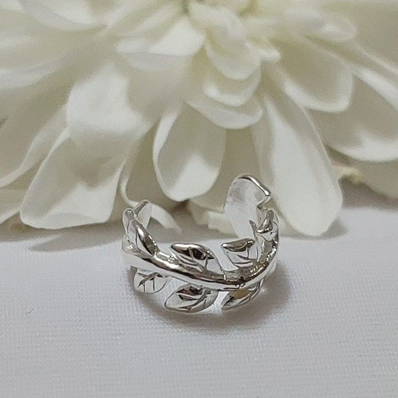 پیرسینگ نقره زنانه آی ام مدل گندم