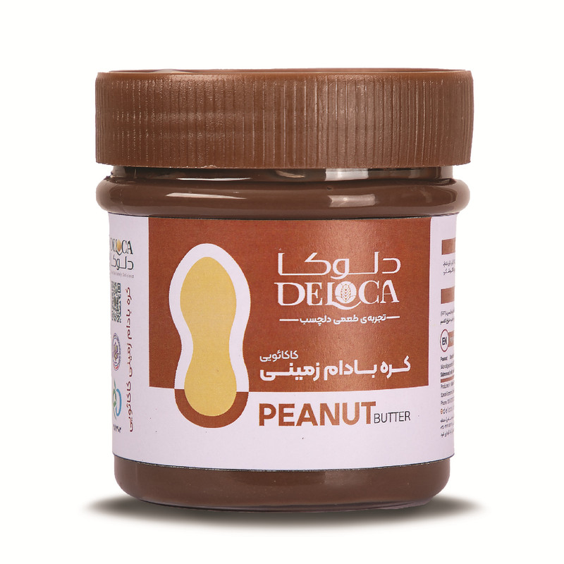 کره بادام زمینی شکلاتی دلوکا - 270 گرم