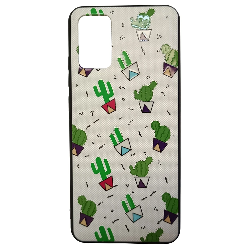 کاور مدل فانتزی کد A-027 طرح کاکتوس مناسب برای گوشی موبایل سامسونگ Galaxy A02S