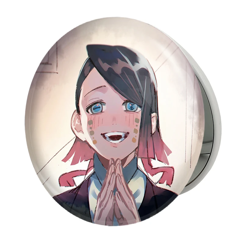 آینه جیبی خندالو طرح انمو انیمه شیطان کش مدل تاشو کد 27020 