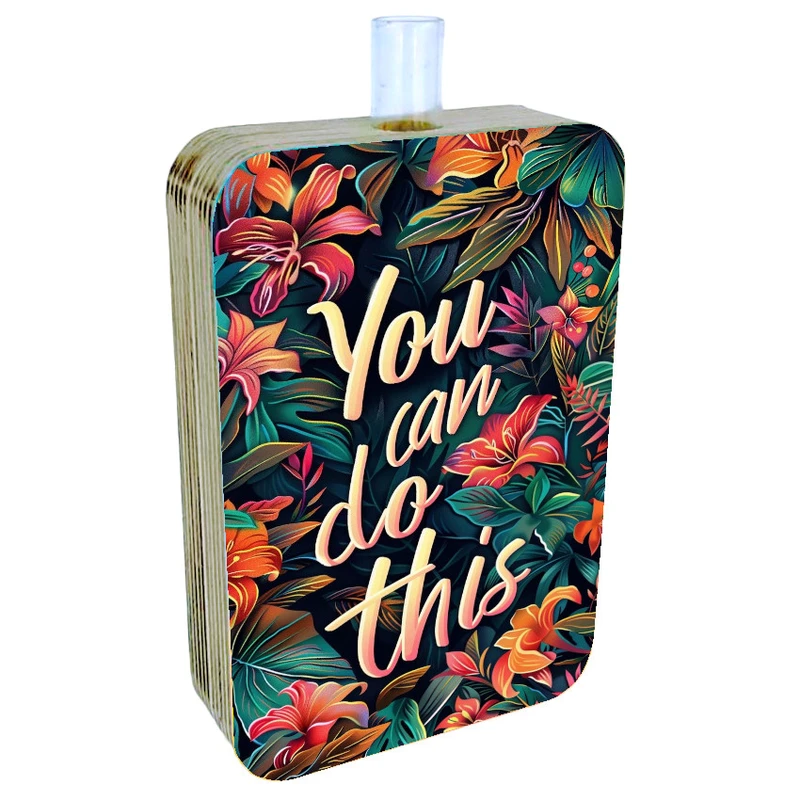 گلدان دکوری طرح دو رو مدل انگیزشی کد FPW204