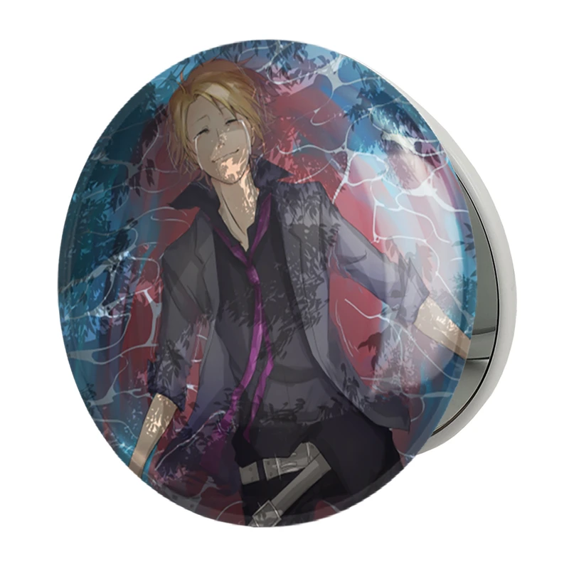 آینه جیبی خندالو طرح کاگاری انیمه روان گذر مدل تاشو کد 33743