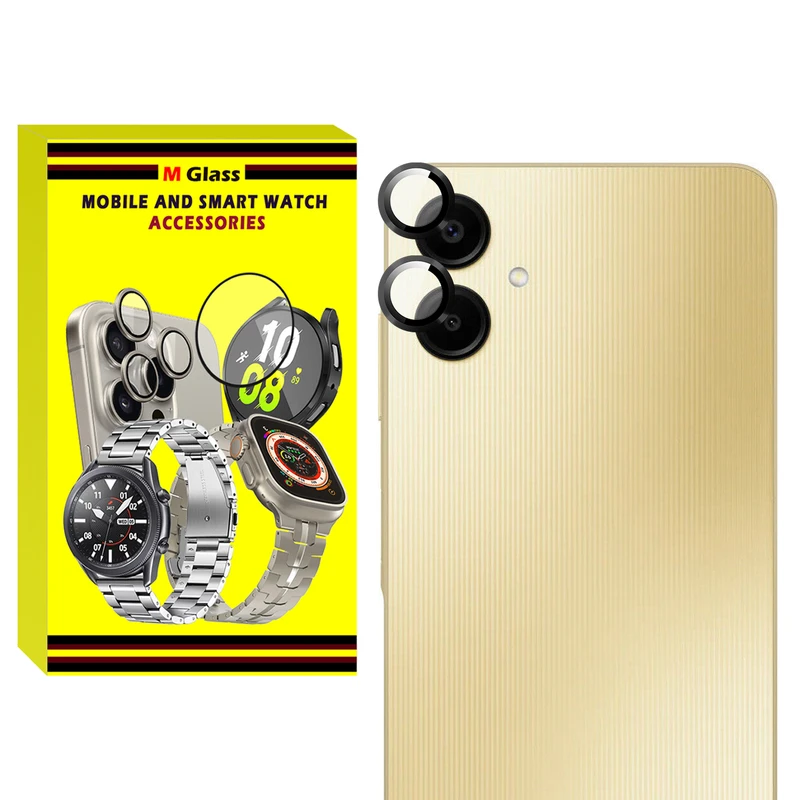 محافظ لنز دوربین ام‌گلس مدل Ring Metal MG مناسب برای گوشی موبایل سامسونگ Galaxy A06