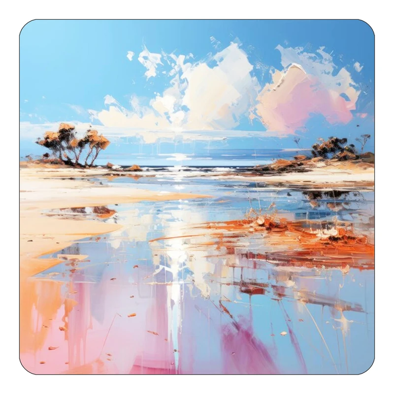 مگنت کاکتی طرح نقاشی رنگ روغن مدل mp69368