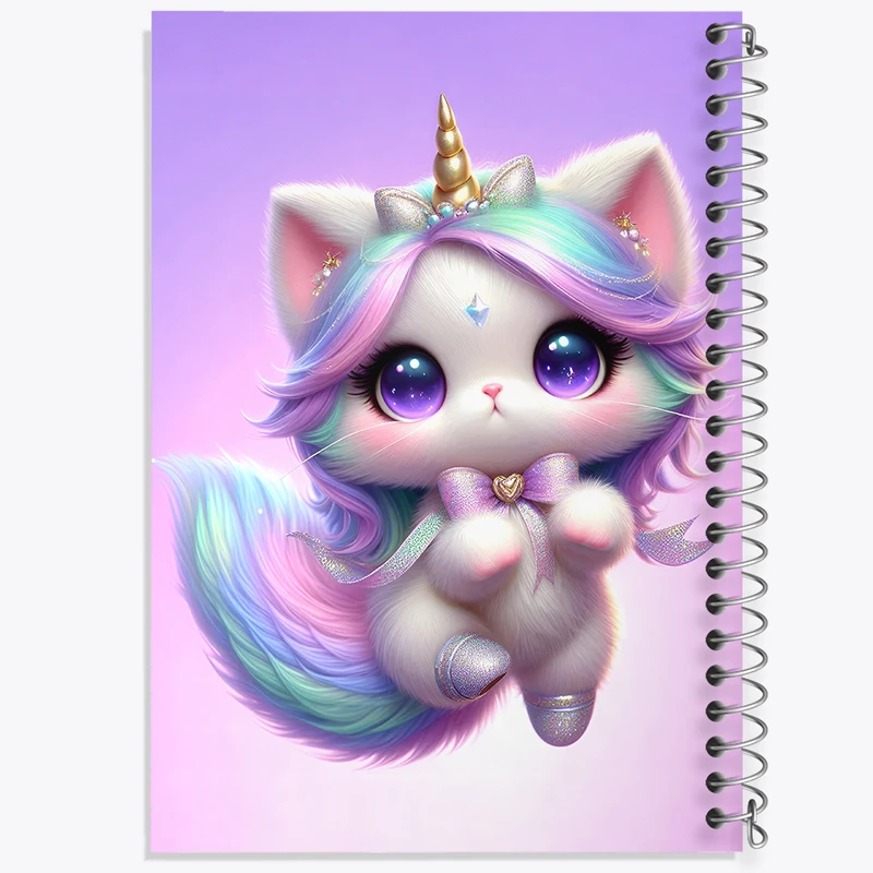 دفتر شطرنجی 50 برگ خندالو طرح گربه کیوت کد F5467