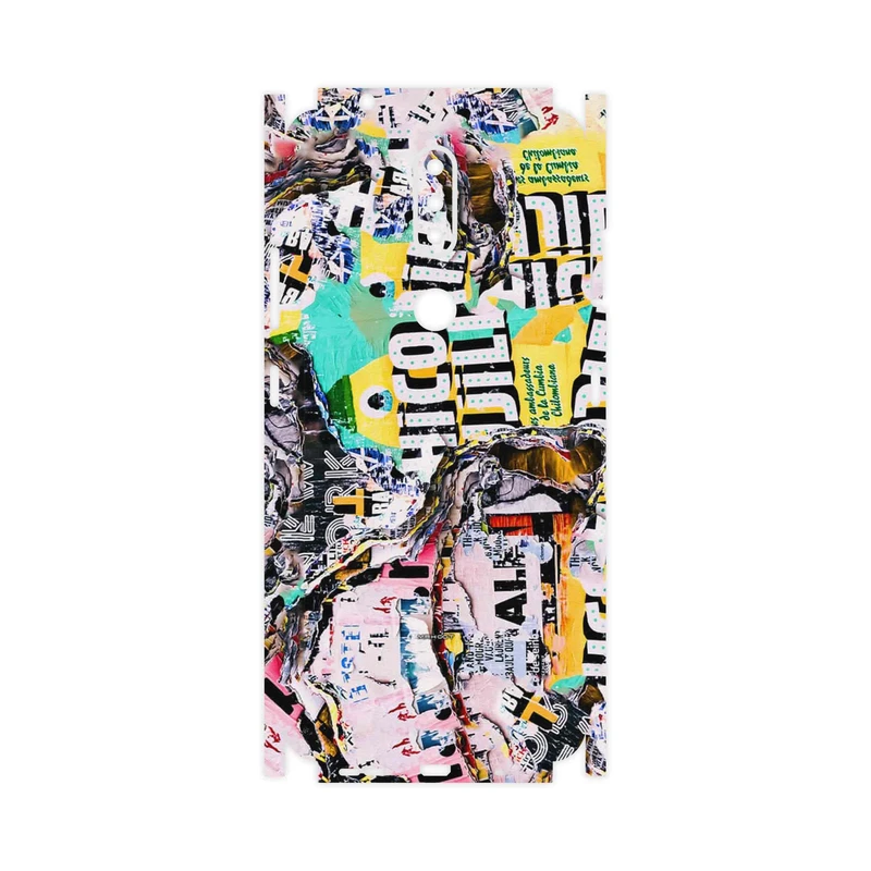 برچسب پوششی ماهوت مدل Collage of Teared Paper-FullSkin مناسب برای گوشی موبایل نوکیا 2.4