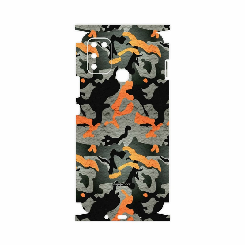 برچسب پوششی ماهوت مدل Autumn-Army-FullSkin مناسب برای گوشی موبایل اینفینیکس Hot 10 Play