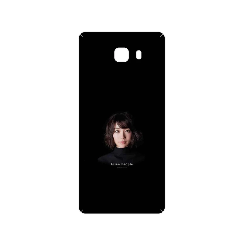 برچسب پوششی ماهوت مدل Portrait of an Asian Woman مناسب برای گوشی موبایل سامسونگ Galaxy C9 Pro