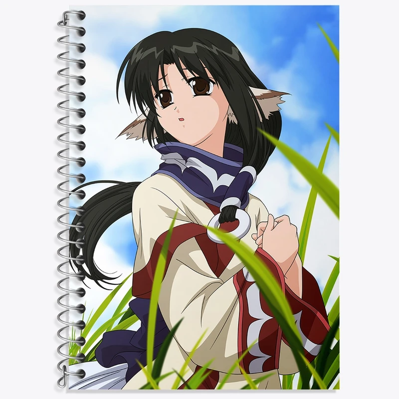 دفتر لغت 50 برگ خندالو طرح بازی Utawarerumono کد 35387
