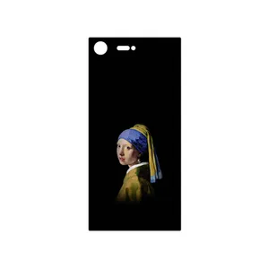 MAHOOT Girl with a Pearl Earring of Vermeer Cover Sticker for Sony Xperia XZ Premium