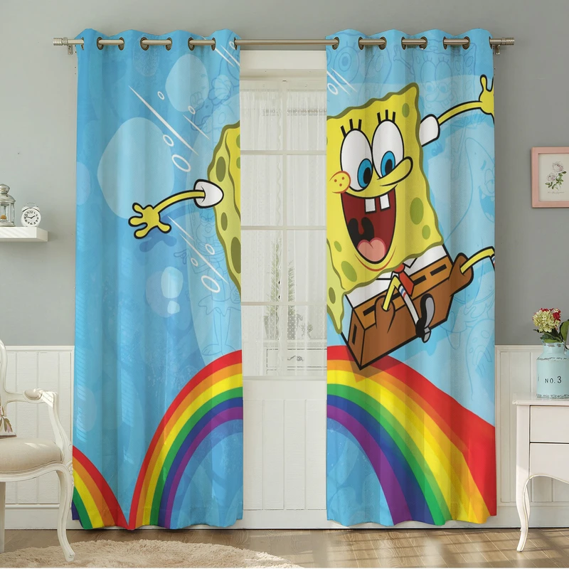 پرده نیروانا طرح کودک  مدل مخمل کد 4821 سایز 140×280 سانتی متر