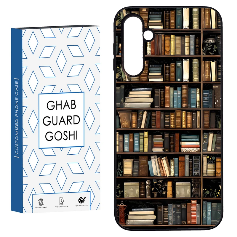 کاور قاب گارد گوشی طرح کتابخونه کد FB-685 مناسب برای گوشی موبایل ساسونگ GALAXY A24  