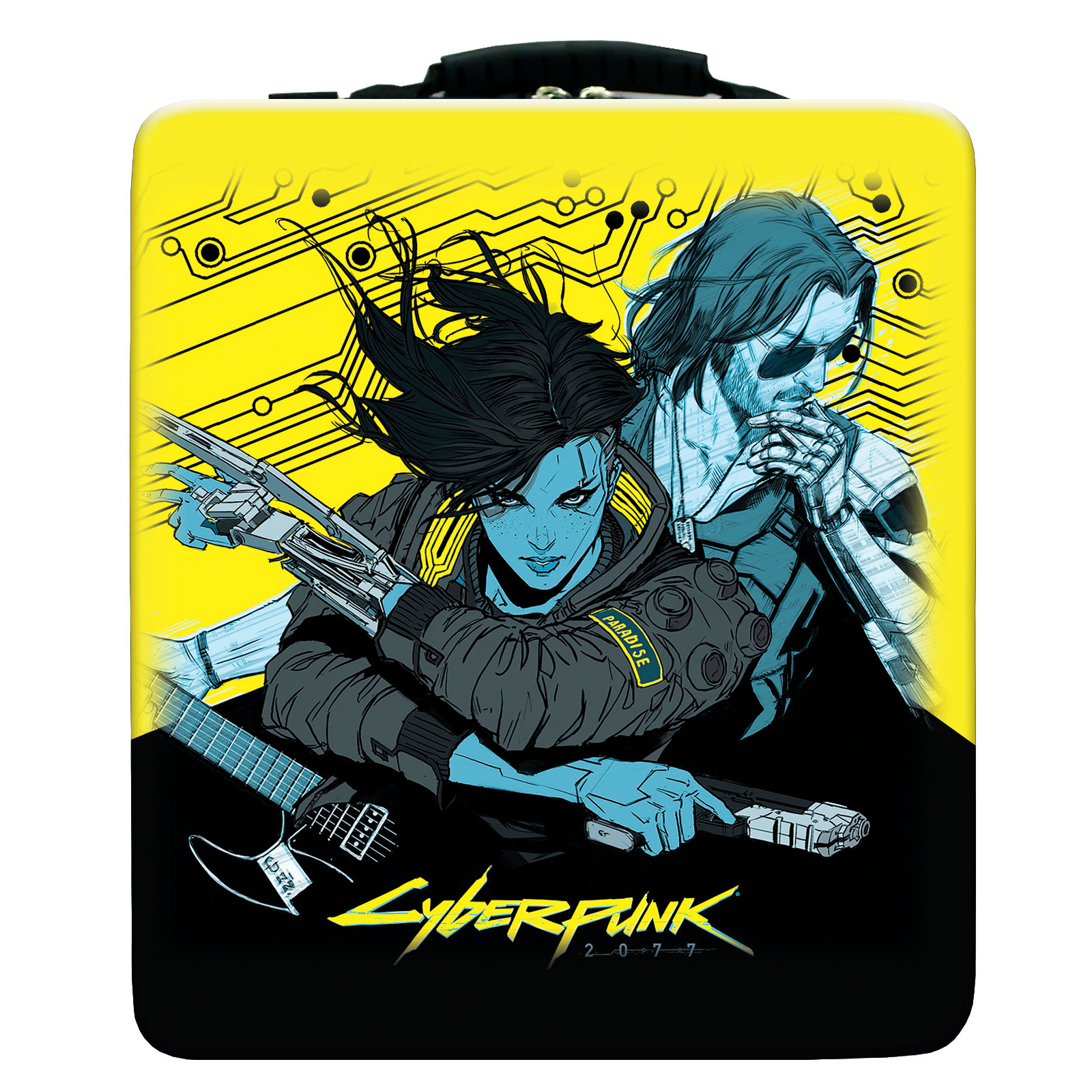 کیف حمل کنسول پلی استیشن 4 مدل CyberPunk 2077
