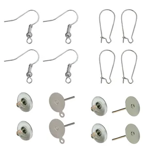 قلاب و میخ گوشواره مجموعه 16 عددی