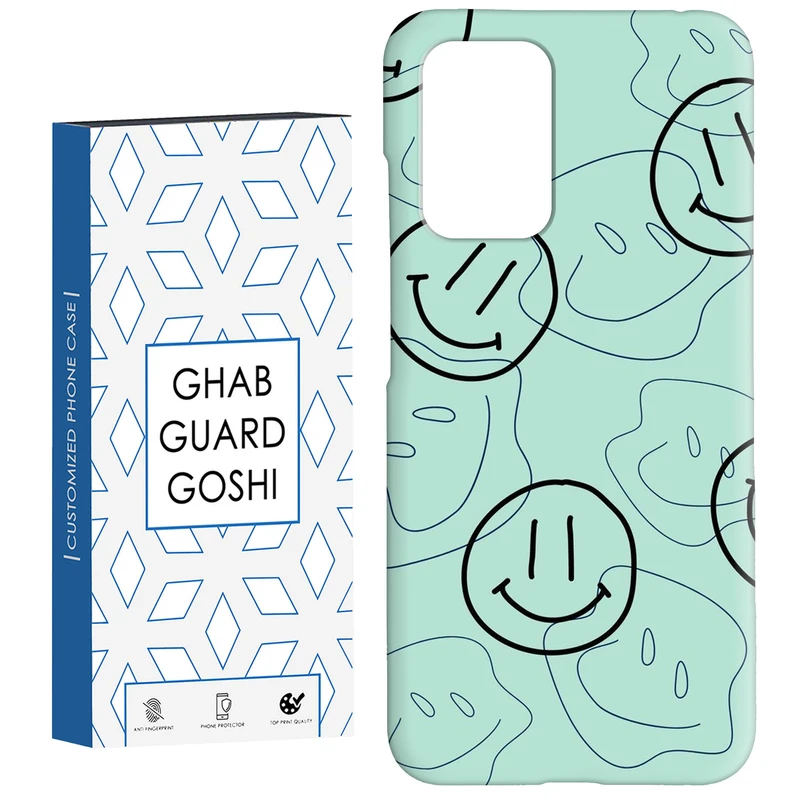 کاور قاب گارد گوشی طرح خوشحال کد Dimo-245 مناسب برای گوشی موبایل شیائومی  Redmi 10 