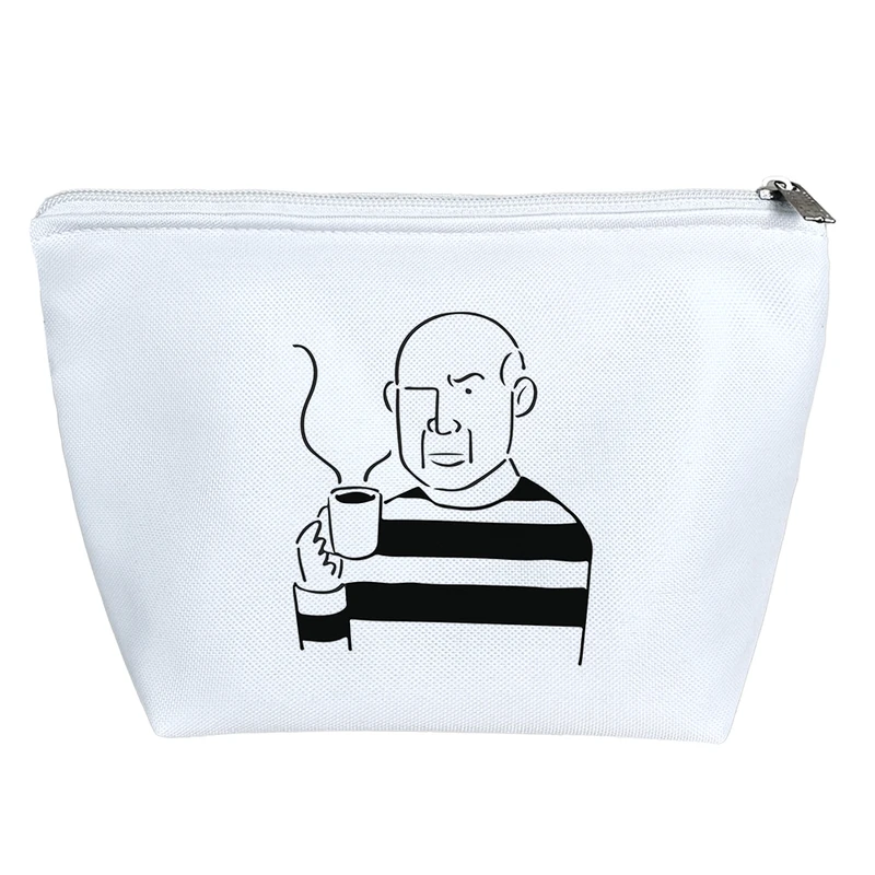 کیف لوازم آرایش دخترانه خندالو مدل چای پیکاسو کد 7666