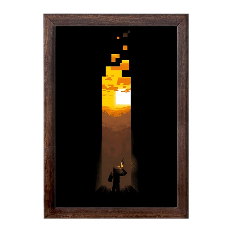 تابلو خندالو طرح ماینکرافت (Minecraft) کد F3489