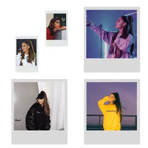 آویز تزیینی طرح آریانا گرانده مدل Ariana grande1 مجموعه 5 عددی