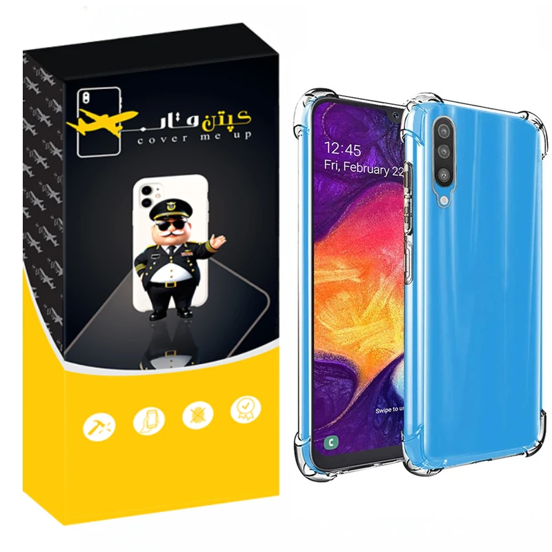 کاور کپتن قاب مدل Crystal مناسب برای گوشی موبایل سامسونگ Galaxy A50 / A50s / A30s