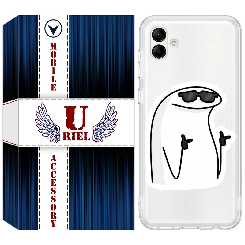 کاور یوریل مدل Clear کد 78 طرح آفکورس مناسب برای گوشی موبایل سامسونگ Galaxy A04e