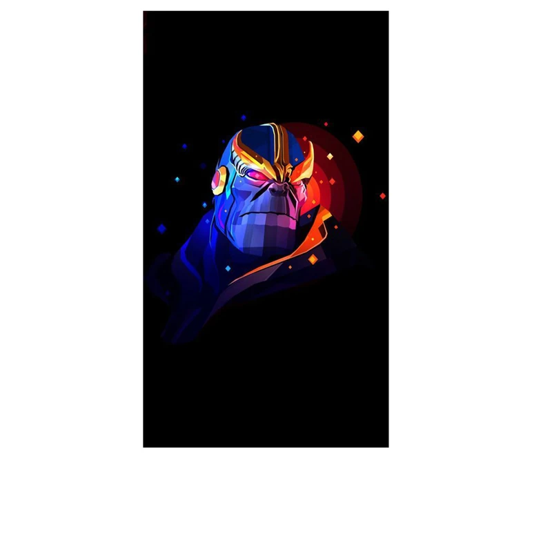 استیکر لپ تاپ و موبایل مدل سریال طرح تانوس تایتان دیوانه thanos mad titan کد 2329
