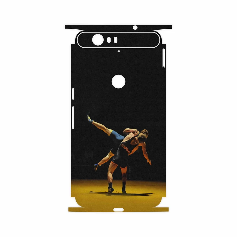 برچسب پوششی ماهوت مدل Wrestling-FullSkin مناسب برای گوشی موبایل گوگل Nexus 6P