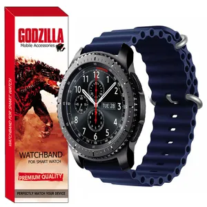 بند گودزیلا مدل OCEAN مناسب برای ساعت هوشمند سامسونگ Gear S3 Frontier SM-R760