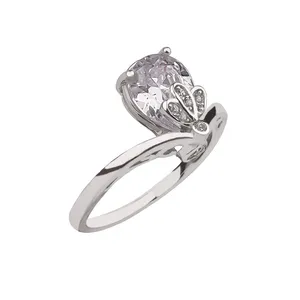 انگشتر نقره زنانه مدل 21095