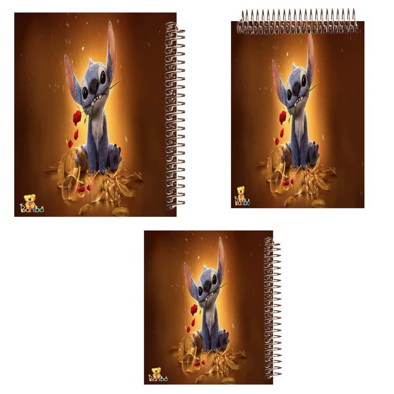 دفتر 100 برگ بانیبو مدل استیچ کد 2711 مجموعه 3 عددی