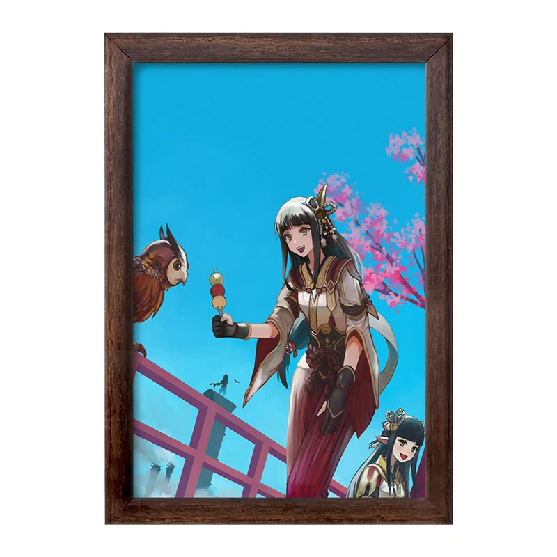 تابلو خندالو طرح بازی شکارچی هیولا (Monster Hunter) کد 33250