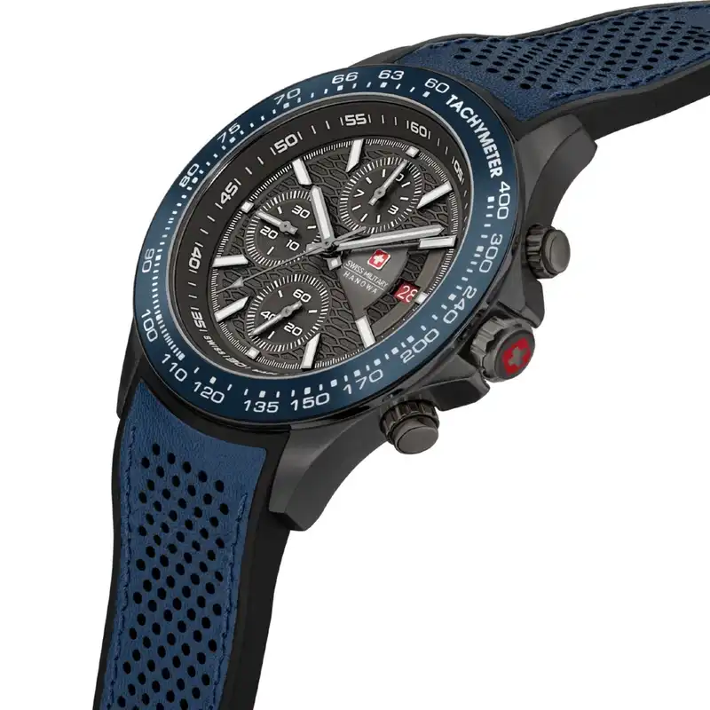 ساعت مچی عقربه‌ای مردانه سوئیس میلیتاری هانوا مدل SMWGO0003440