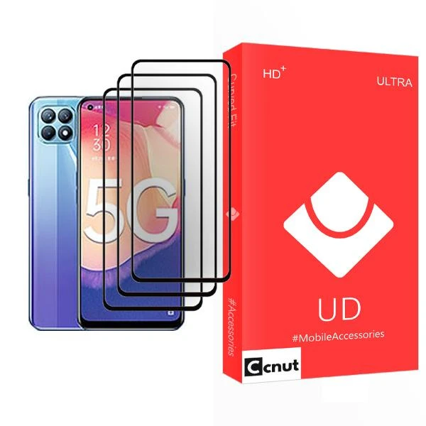 محافظ صفحه نمایش کوکونات مدل UD Ultra MIX003 مناسب برای گوشی موبایل اوپو Reno4 SE بسته سه عددی