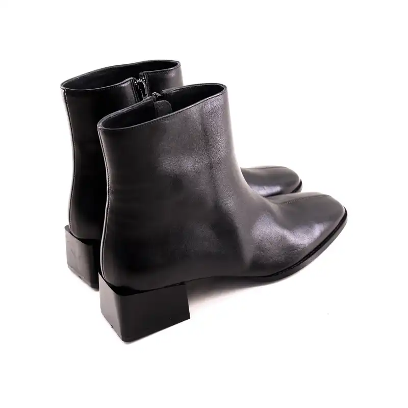 نیم بوت زنانه چرم آرا مدل sh081 کد me