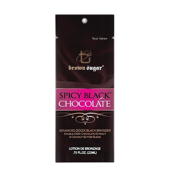لوسیون سولاریوم براون شوگر مدل spicy chocolate حجم 22 میلی لیتر