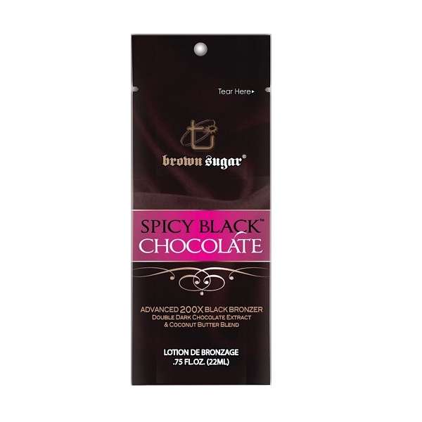 لوسیون سولاریوم براون شوگر مدل spicy chocolate حجم 22 میلی لیتر