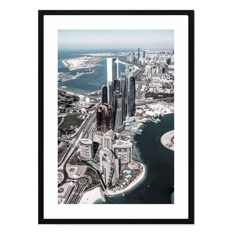 تابلو مدل Downtown Abu Dhabi کد 248901950