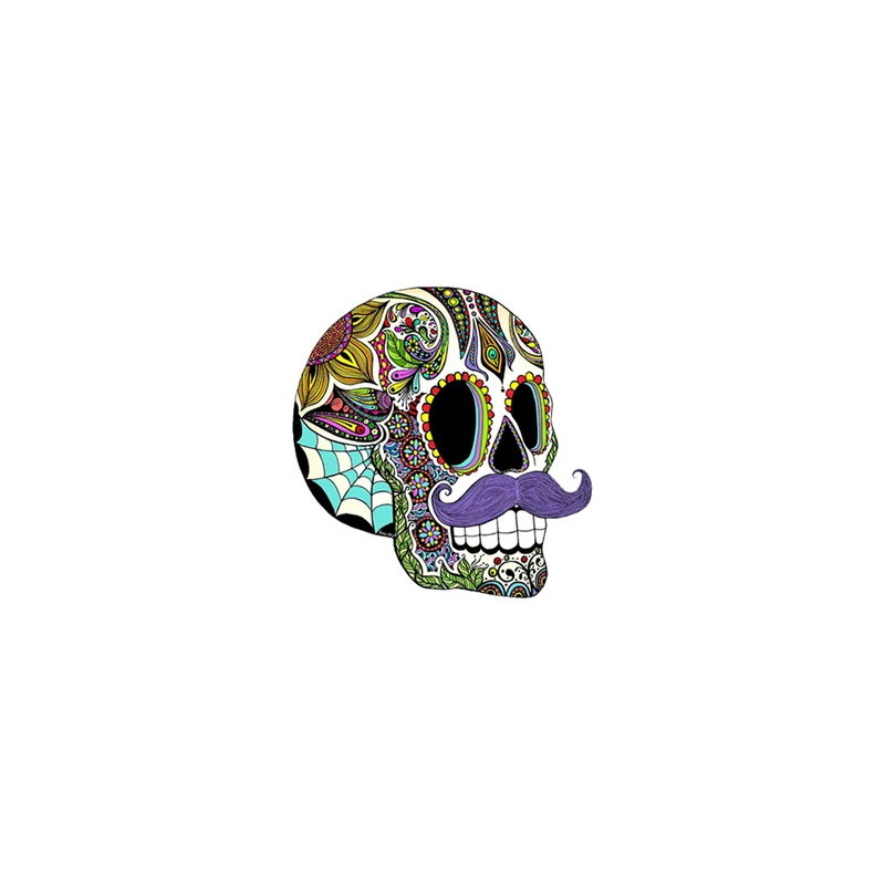 استیکر تزئینی موبایل و تبلت لولو مدل جمجمه SKULL کد 335