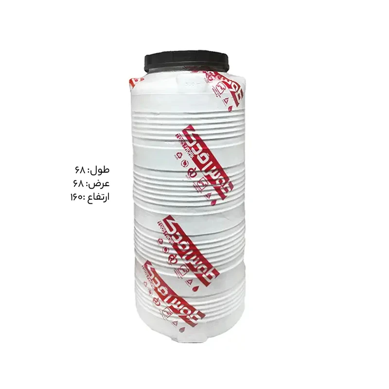 عکس شماره 2 : مخزن آب عمودی ۵۰۰ لیتر طوس فدک مدل 52410044
