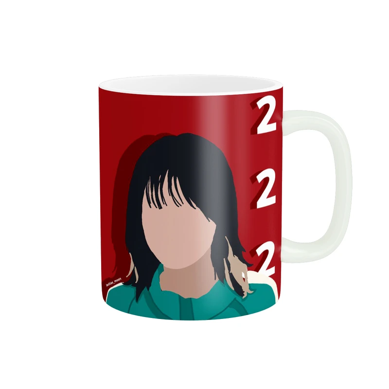 ماگ پادآفرین مدل بازی مرکب طرح اسکویید گیم کد p9247