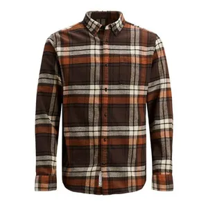 پیراهن آستین بلند مردانه جک اند جونز مدل 12196542