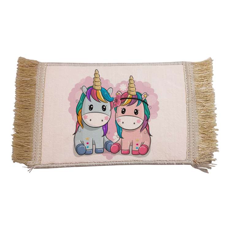 فرش ماشینی دیوارکوب مدل یونیکورن کد 46